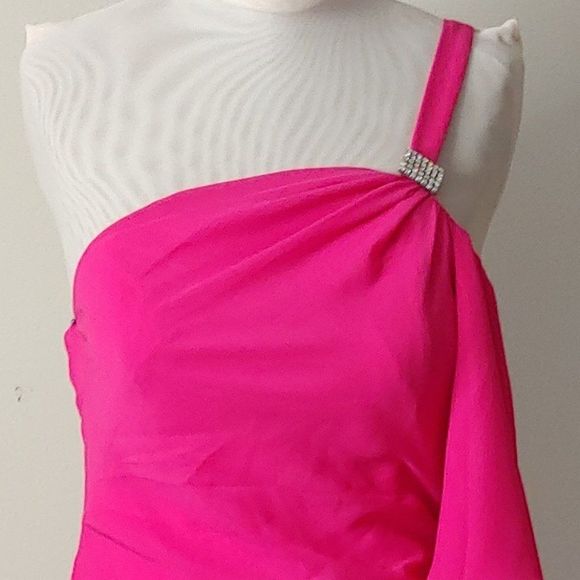 NWOT Princess Collection Formal Dress in Hot Pink - Picture 5 of 5